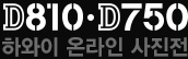 하와이 온라인 사진전 D810, D750