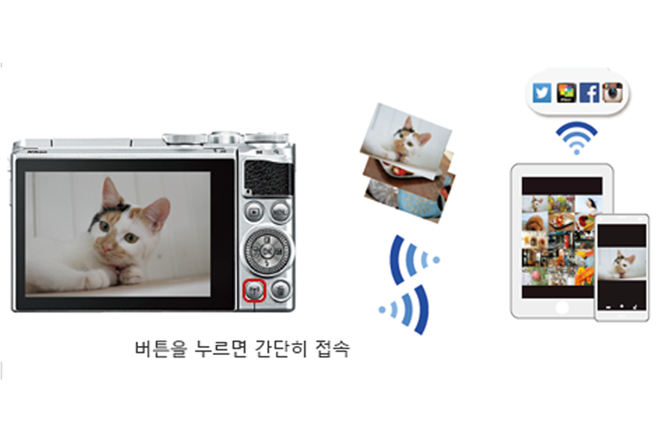 Wi-Fi 기능으로 바로 공유 이미지3