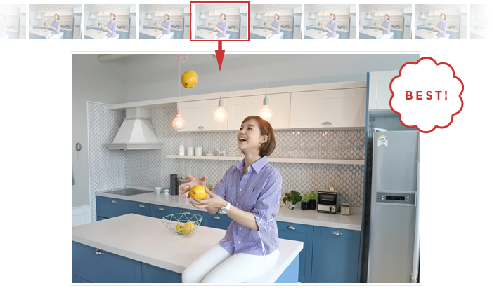 스마트 포토 셀렉터 시뮬레이션 이미지