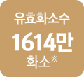 유효화소수 1,614만 화소※