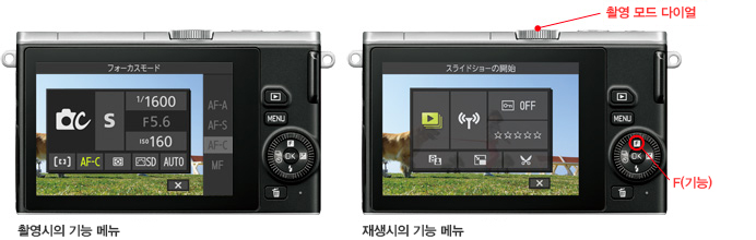 다이얼 전환 기능 설명 이미지