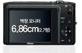 액정모니터 6.86cm(2.7형)